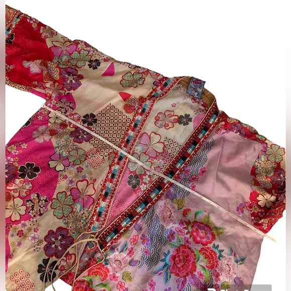 Johnny Was Women’s Silk Yama Lisa Kimono XL - Picture 4 of 14